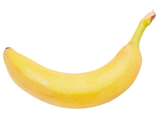 One banana isolated