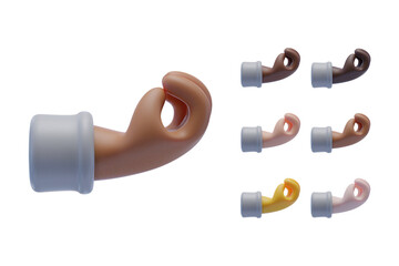 dumbbell isolated on white background