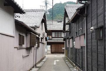 旅先の路地