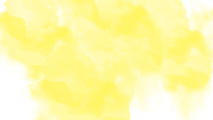Soft, pale yellow watercolor wash with white edges, creating a gentle and airy background texture.