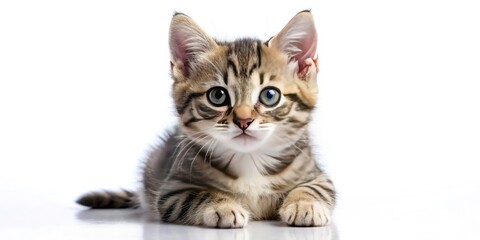 Obraz premium Cute Kitten Long Exposure Photography, Adorable Cat Blurred Motion, Pet Photo, Sleepy Kitty, Feline Long Exposure, Night Photography, Soft Focus Cat