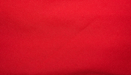 Fototapeta premium Red Fabric with Soft Folds and Wrinkles