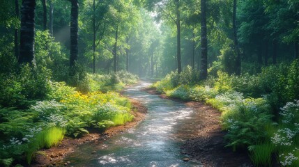 Obraz premium Forest Path.