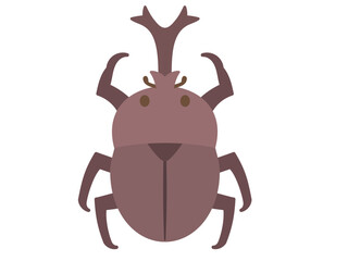 虫_カブトムシ_主線なし