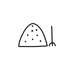 hand drawn farming icons