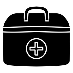 first aid kit box icon