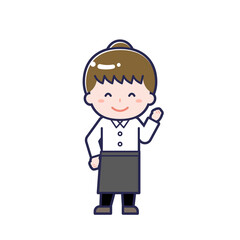 ホールスタッフ／女性 04