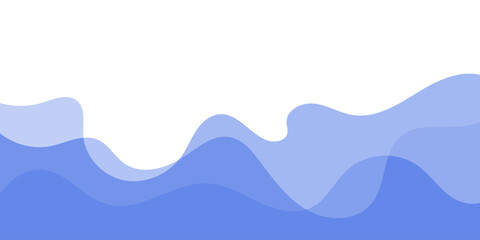 abstract gradient blue wave background