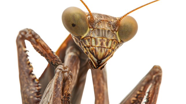 CloseUp of an Insect with Large Compound Eyes and Detailed Exoskeleton Perfect for Educationa