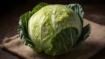 Fototapeta premium Farm Fresh Cabbage