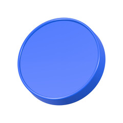 blank button 3d realistic speech bubble chat