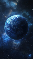 Naklejka premium Earth from Space