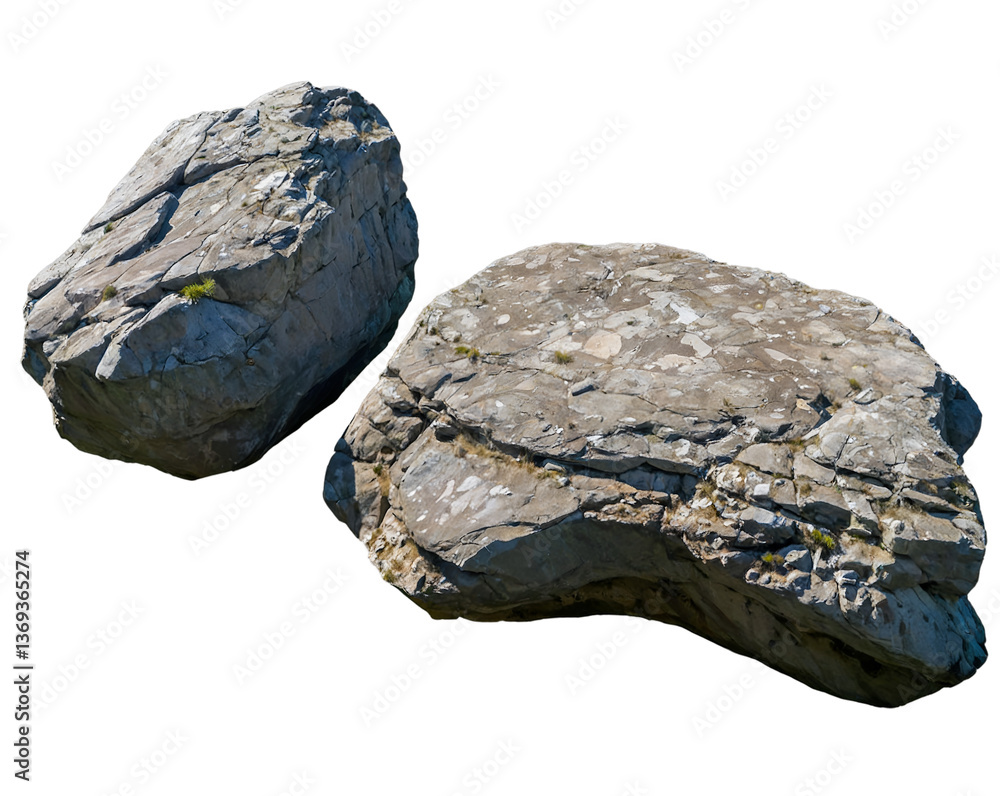 Aufkleber magnificent floating rock formations shaped like ancient structures, evoking a sense of wonder and a