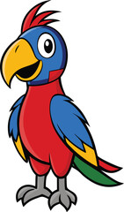 parrot on a branch