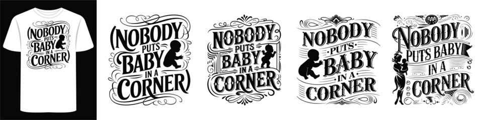 Bold T-Shirt Graphics with Comic Vibes and Vintage Typography That Explode with Style