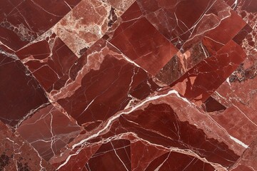 Fototapeta premium Captivating Reddish Brown Marble Surface with Stunning Texture and Allure