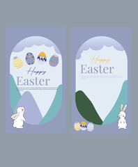 easter social media design