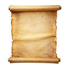 old paper scroll with wax seal