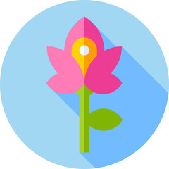 flower Illustration on a white background