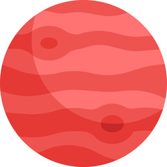 jupiter Illustration on a white background.