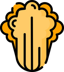 kimchi Illustration on a white background.