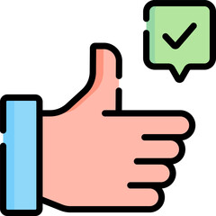 like Illustration on a white background.