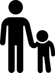 mental disability Illustration on a white background.