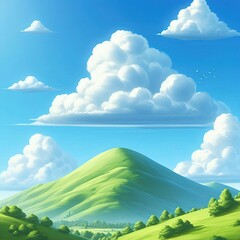 Fototapeta premium Peaceful Valley & Towering Heights 