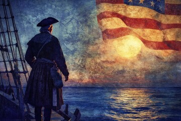  Photorealistic Painting Christopher Columbus