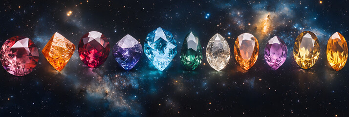Celestial Harmony: Enchanting Zodiac Gemstones Aligned with Astrological Signs & Star Constellations