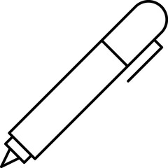 pen Illustration on a white background.