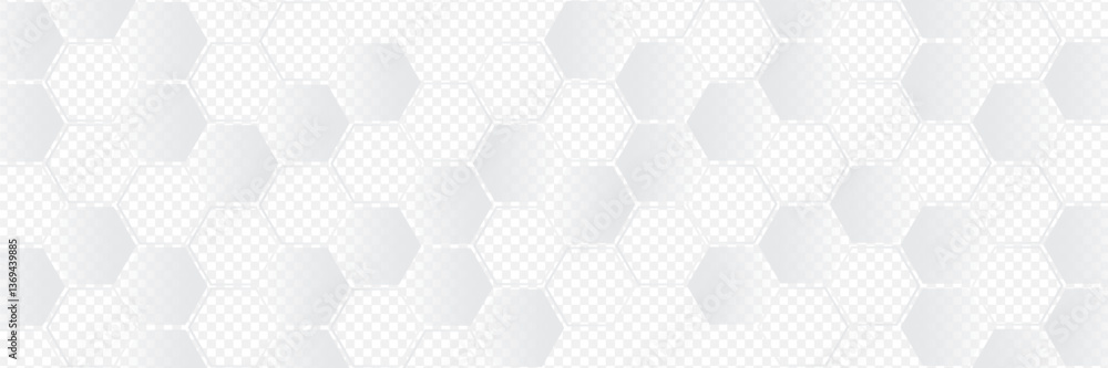 Poster vector hexagons pattern. geometric abstract background with simple hexagonal elements. medical, tech