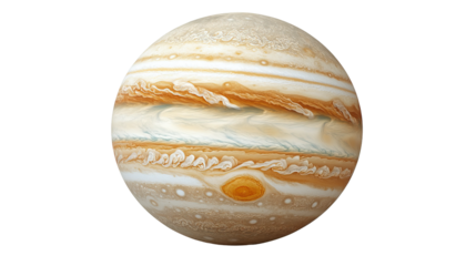 Jupiter's Majestic Orbit: Witness the awe-inspiring beauty of Jupiter, the solar system's largest planet, a swirling orb of vibrant colors and atmospheric wonders.