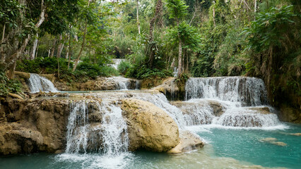 Kuang Si Waterfall, Luang Prabang, Laos