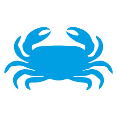 Obraz premium Graphic of the crab on a sunny beach