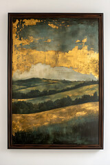 Whispers of Time: The Enduring Echoes of Forgotten Landscapes Captured on a Weathered Canvas