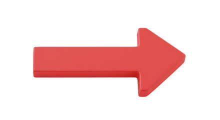 Red arrow illustration. Red arrow symbol. Red arrow icon. Arrows vector. Vector illustration