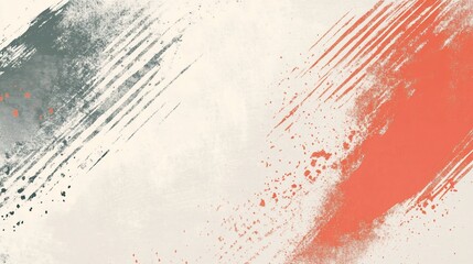 Abstract paint strokes, diagonal, vibrant, color, texture, artistic, design,