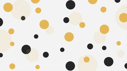 Abstract Background Design Gold Black Circles Lines Pattern Texture Minimalist Style Simple Elegant Modern Graphic Art Illustration Wallpaper