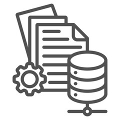 Data Outline Icon
