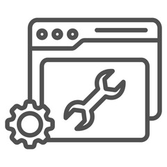 Setting Outline Icon