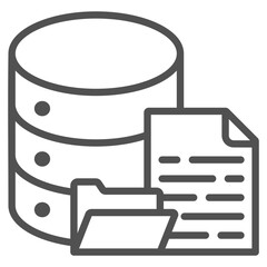 Database Outline Icon