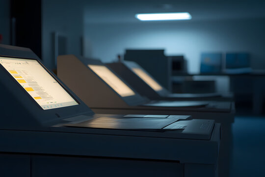 Digital Scanners Process Documents Efficiently at Night