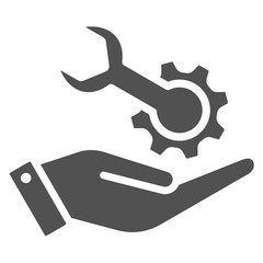 Maintenance Glyph Icon