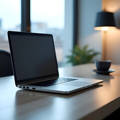 laptop on desk