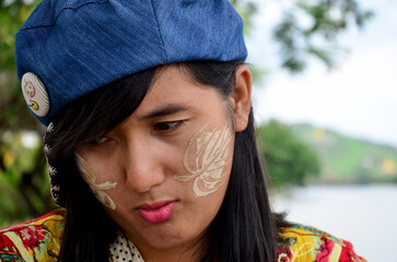 Thai women scowl and women look displeased