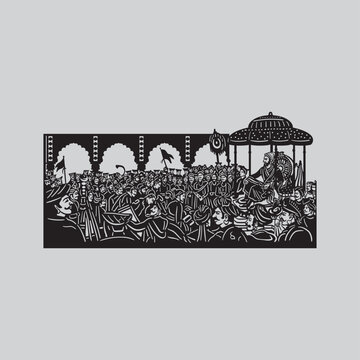 Shivaji Maharaj Vector Design
A powerful and majestic Chhatrapati Shivaji Maharaj design honoring the great Maratha warrior king, symbolizing bravery, leadership, and pride