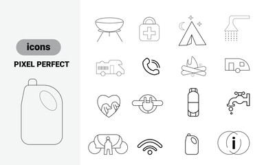 set of icons for your design