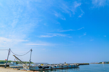 Fototapeta premium 道東 根室港 