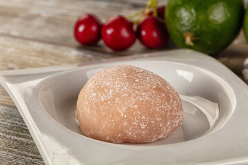 Japanese rice dessert mochi cake